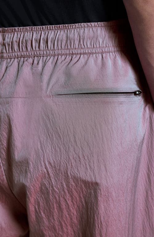 On Court Iridescent Track Pants In Pink