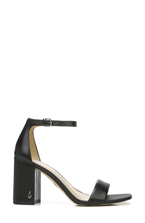 Sam Edelman Daniella Ankle Strap Sandal In Black