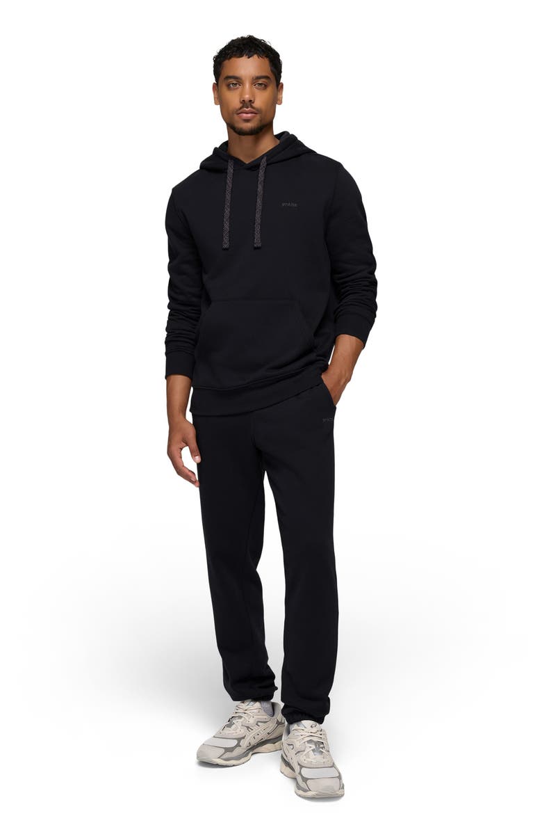 prAna Fleece Hoodie, Alternate, color, Black