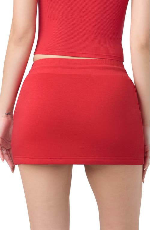 Florence By Mills Cozy Crush Sporty Skort In Scarlet