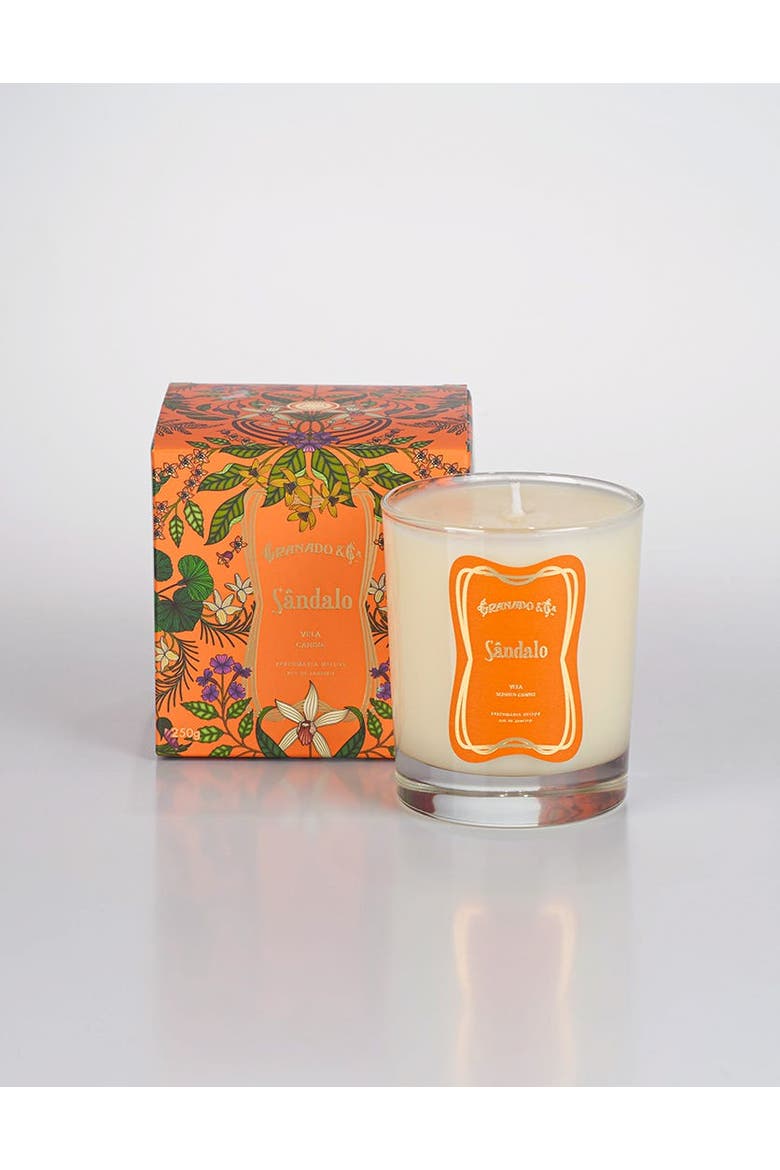 Sândalo Scented Candle, Alternate, color, Clear