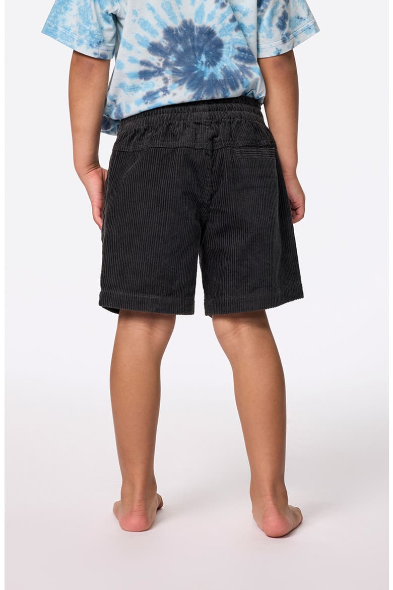 Kids' Surf Cord Volley Shorts, Alternate, color, WASHED BLACK