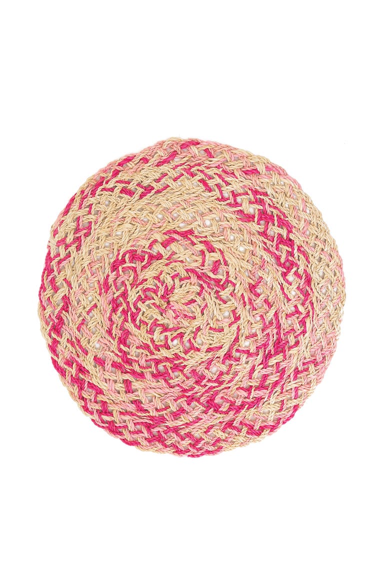 Kaleidoscope Charger, Main, color, Pink