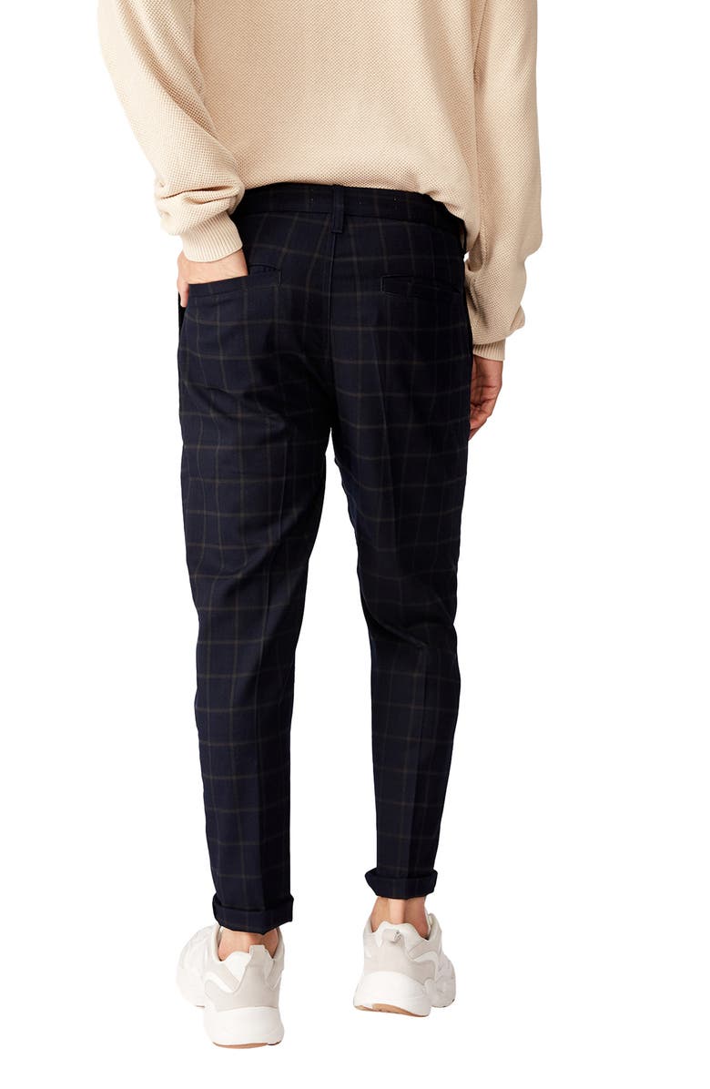 Cotton On Oxford Windowpane Print Trousers, Alternate, color,