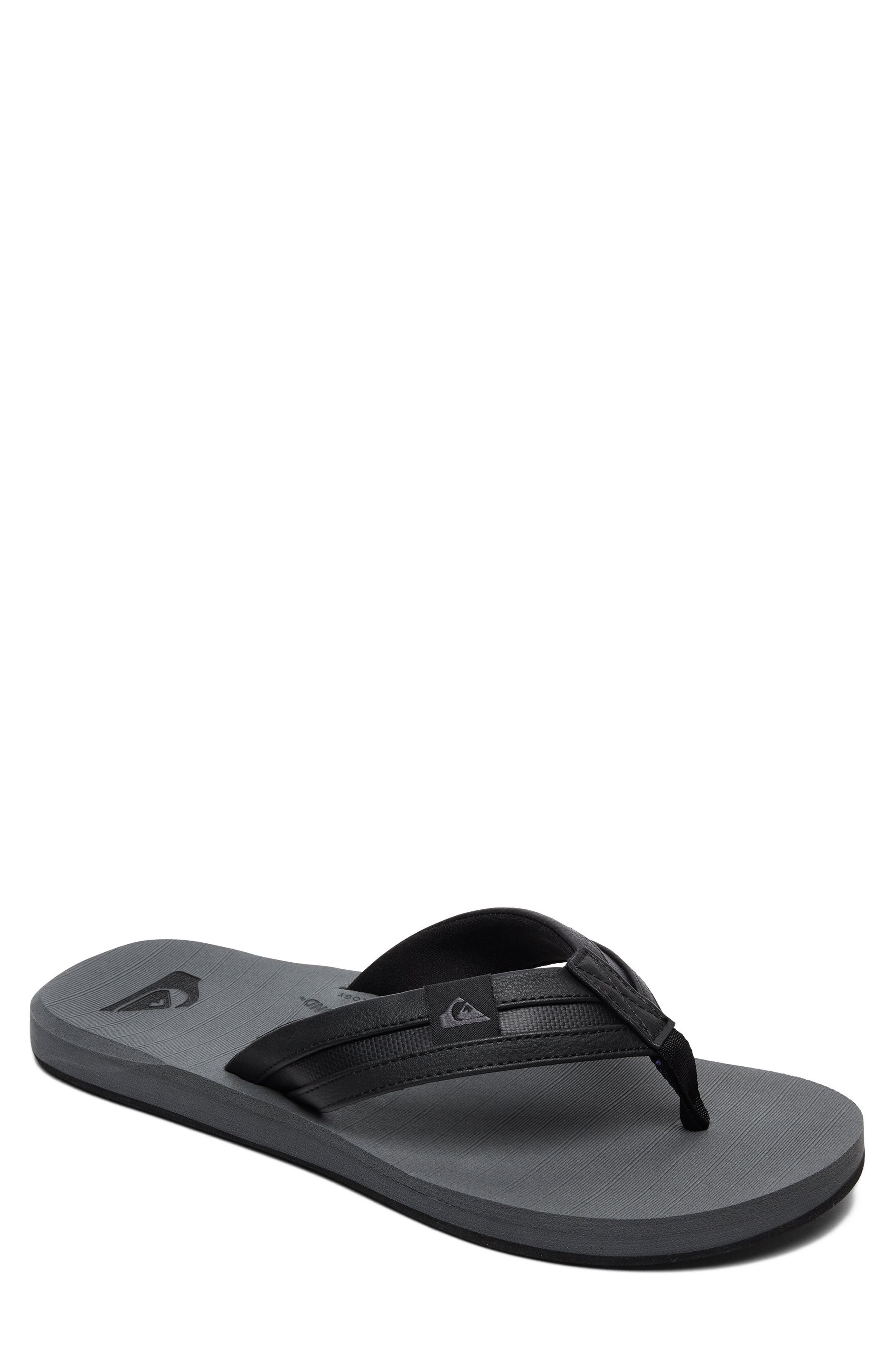Quiksilver Carver Squish Flip Flop, Main, color, 