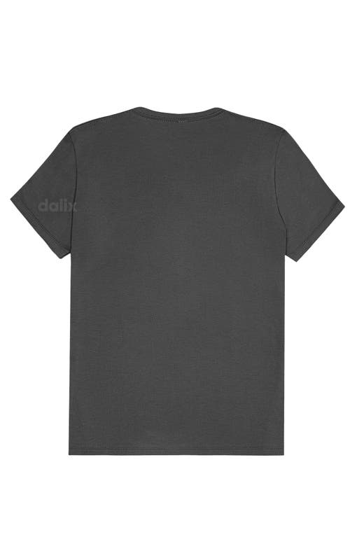 Dalix Womens Lil Strawberry Jersey Tee In Gray