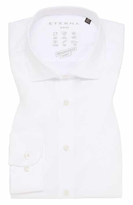 Slim Fit Peformance Button-Up Shirt