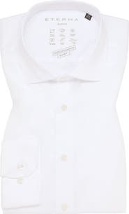Eterna Slim Fit Peformance Button-Up Shirt