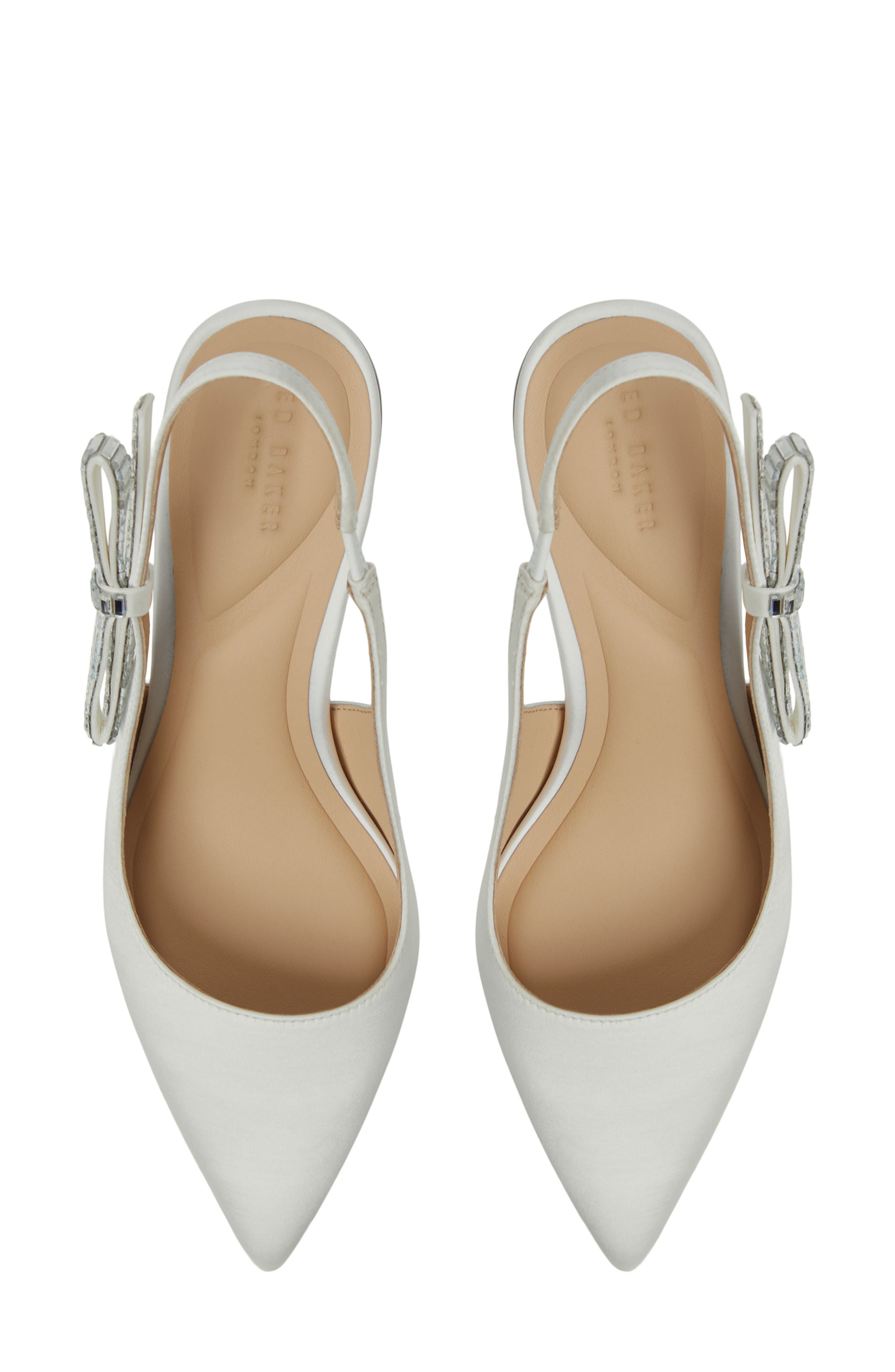 Ted Baker Janie Bow Slingback Pointed Toe Pump, Alternate, color, 