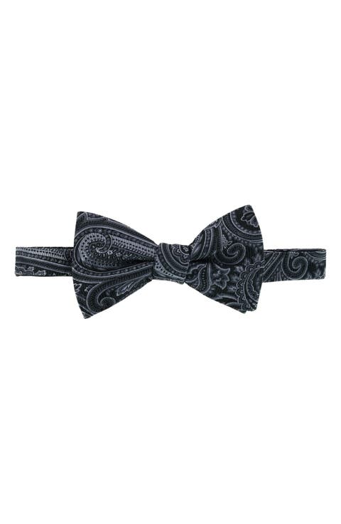 Sutton Pre-Tied Silk Bow Tie