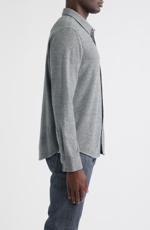Rails Hawke Twill Button-up Shirt In Gray