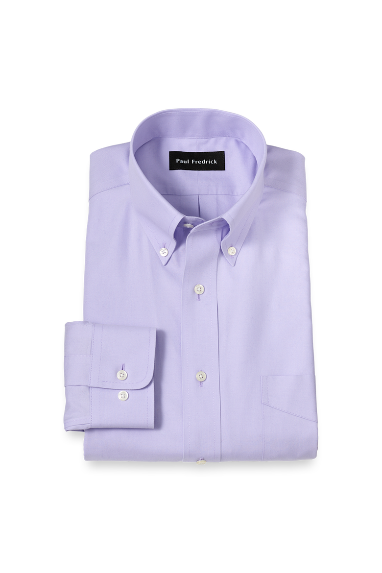 best dress shirt brands non-iron egyptian cotton twill pinpoint Non-Iron Supima Blue Pinpoint Shirt