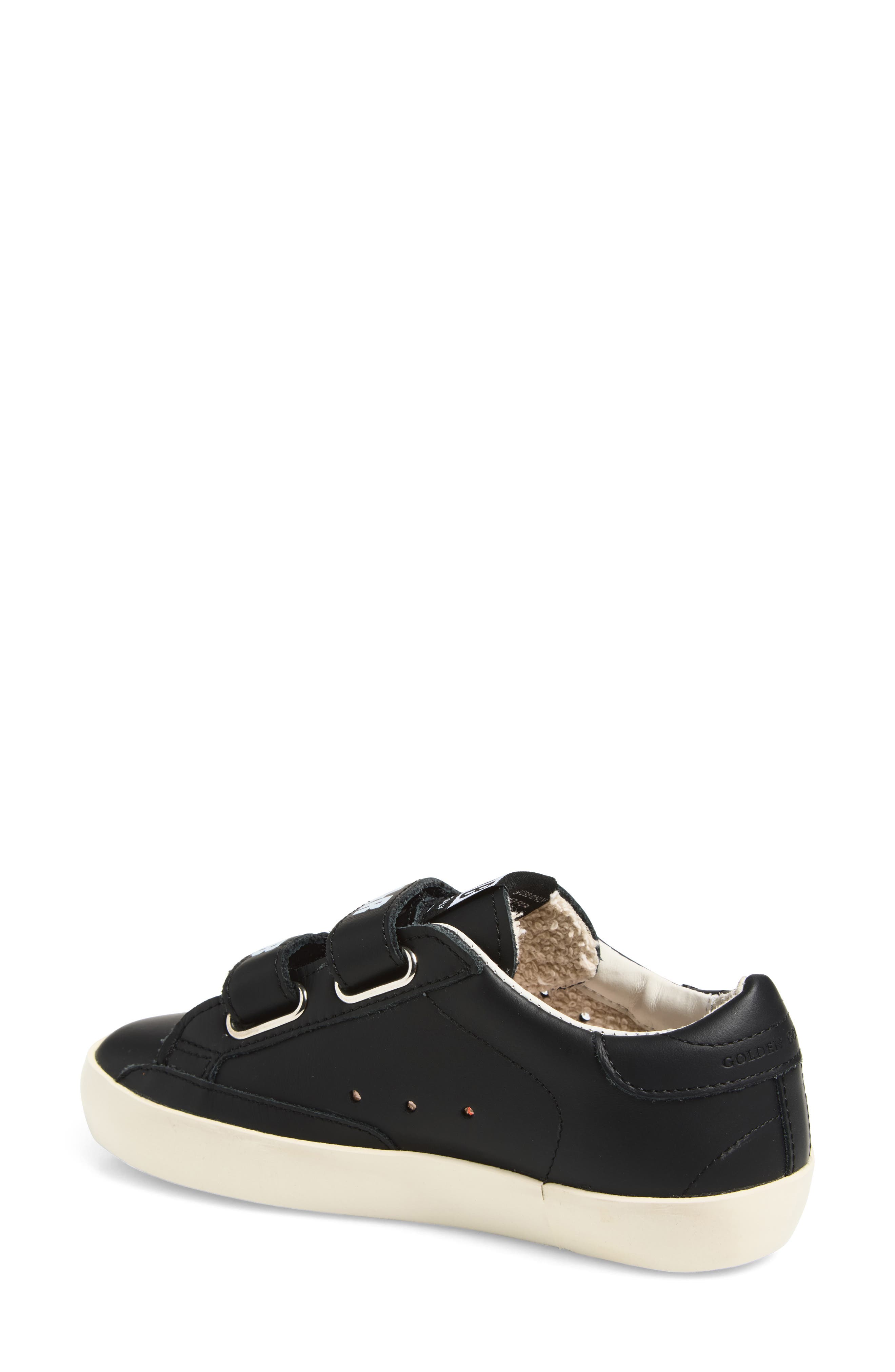 Golden Goose Kids' Old School Low Top Sneaker, Alternate, color, Black