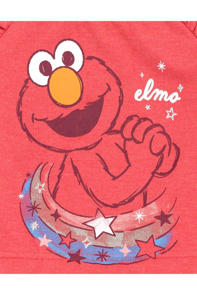Elmo Glitter Tutu Dress, Alternate, color, Elmo Red