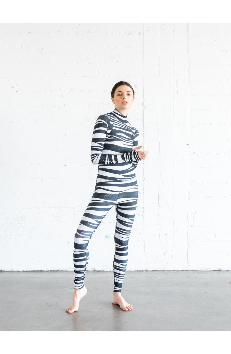 tutublue.com Women's Full-Body One-Piece Swimsuit - UPF 50+, Alternate, color, Banded Sea Snake