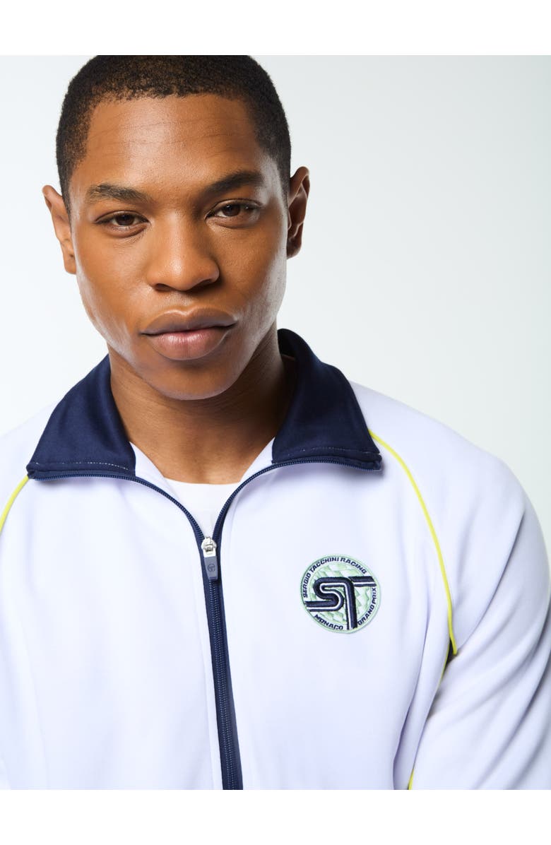 Sergio Tacchini Corsa Track Jacket, Alternate, color, Brilliant White