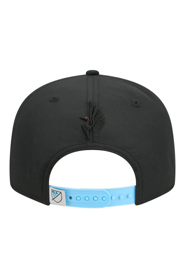 Men's New Era Black Minnesota United FC 2026 Jersey Hook 9FIFTY Snapback Hat, Alternate, color, Black