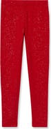 Lands' End Girls Plus Fleece Lined Leggings