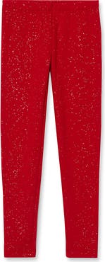 Lands' End Girls Plus Fleece Lined Leggings
