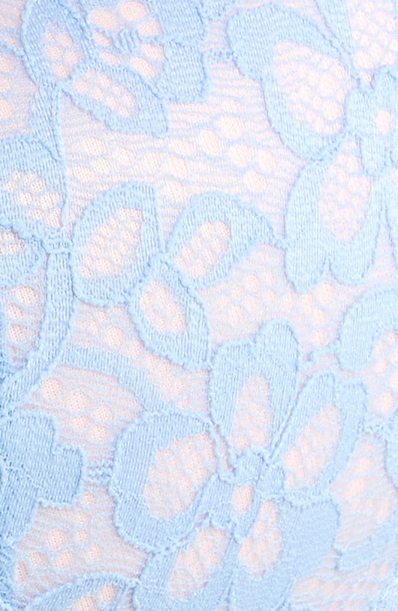 Hunkemöller Marine Lace Underwire Bra, Alternate, color, Bel Air Blue