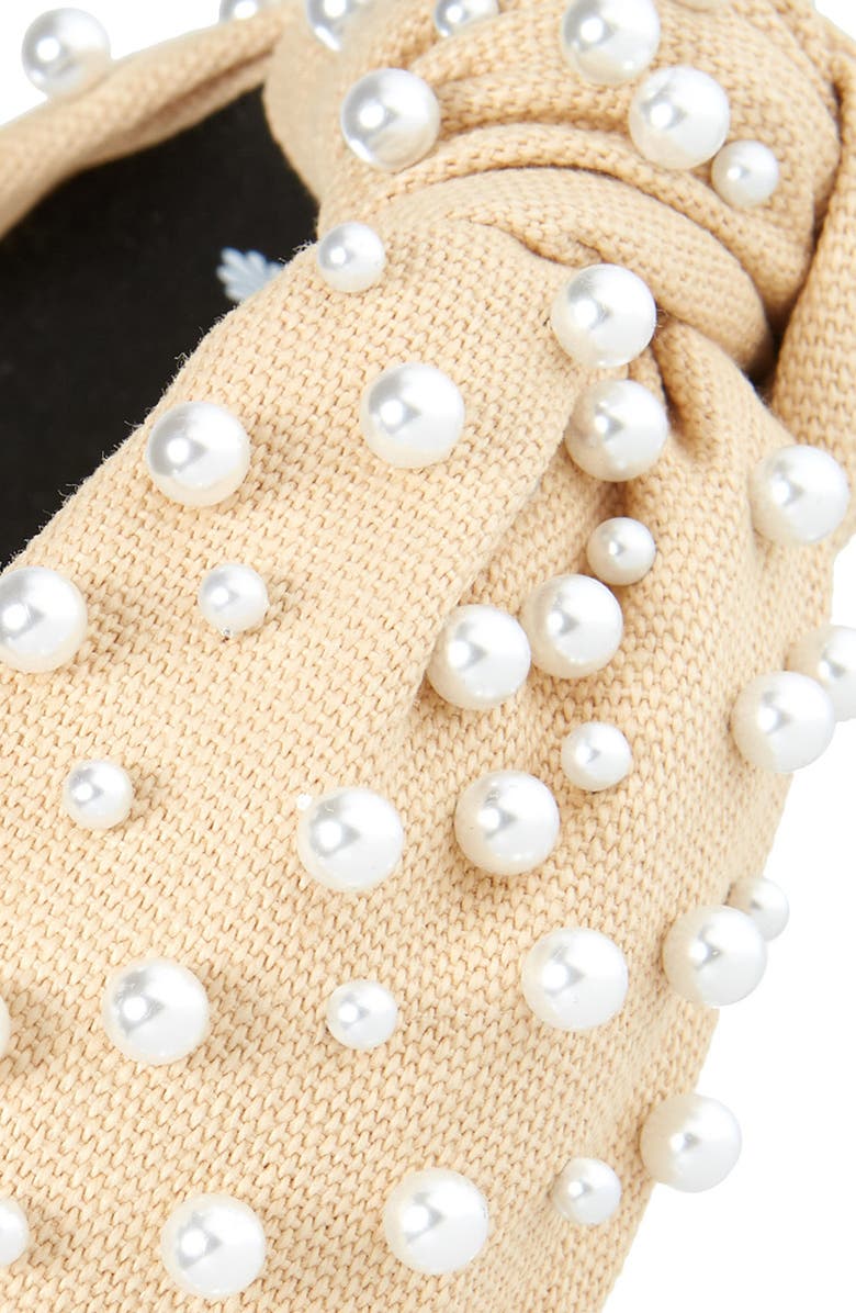 Lele Sadoughi Imitation Pearl Headband, Alternate, color, 