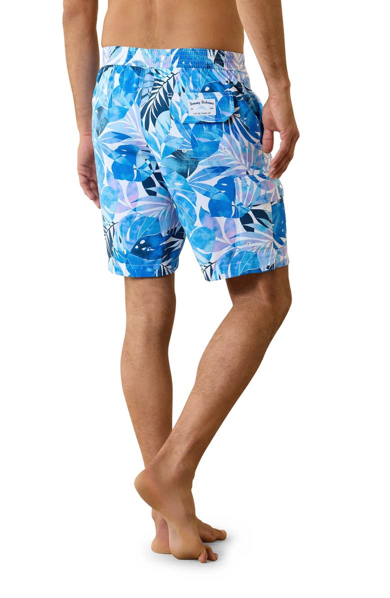 Tommy Bahama Baja Palma Fresca Swim Trunks, Alternate, color, Mare Navy