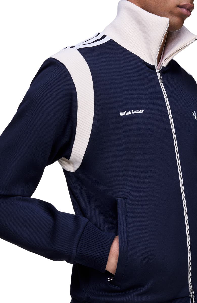 adidas x Wales Bonner Stretch Twill Track Jacket, Alternate, color, 