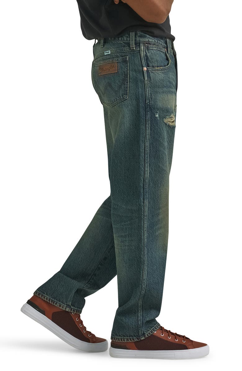 Wrangler Distressed Loose Jeans, Alternate, color,