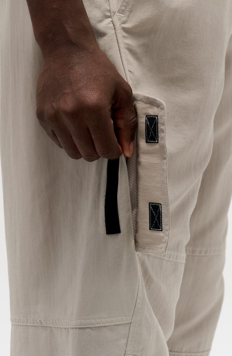 New Balance Made in USA Water Resistant Nylon Tech Pants, Alternate, color, Light Mushroom