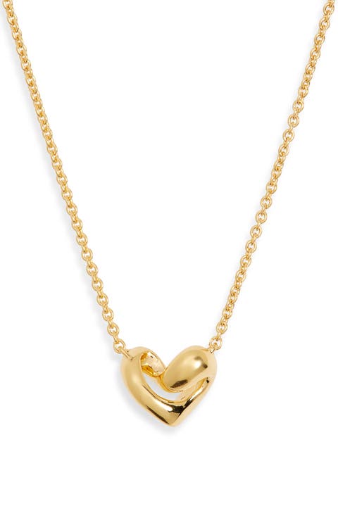 Small Infinity Heart Necklace