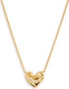 Monica Vinader Small Infinity Heart Necklace