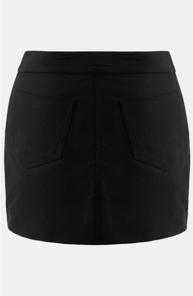 OW Collection Merle Skirt, Alternate, color, Black