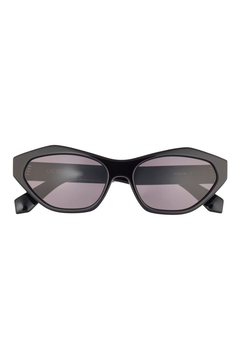 56mm Kent Sunglasses, Main, color, BLACK DARK GREY
