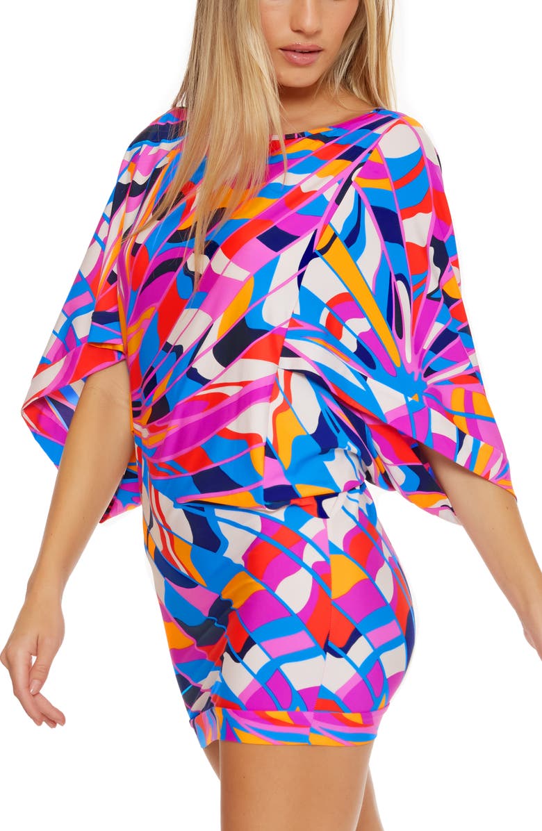 Trina Turk Rio Cover-Up Tunic, Alternate, color,