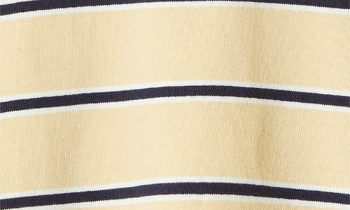 Shop Sporty And Rich Sporty & Rich Serif Rugby Crop Polo Knit Top In Light Beige