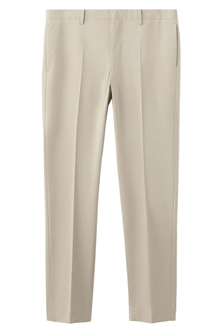 Super Slim Fit Stretch Suit Pants, Alternate, color, BEIGE