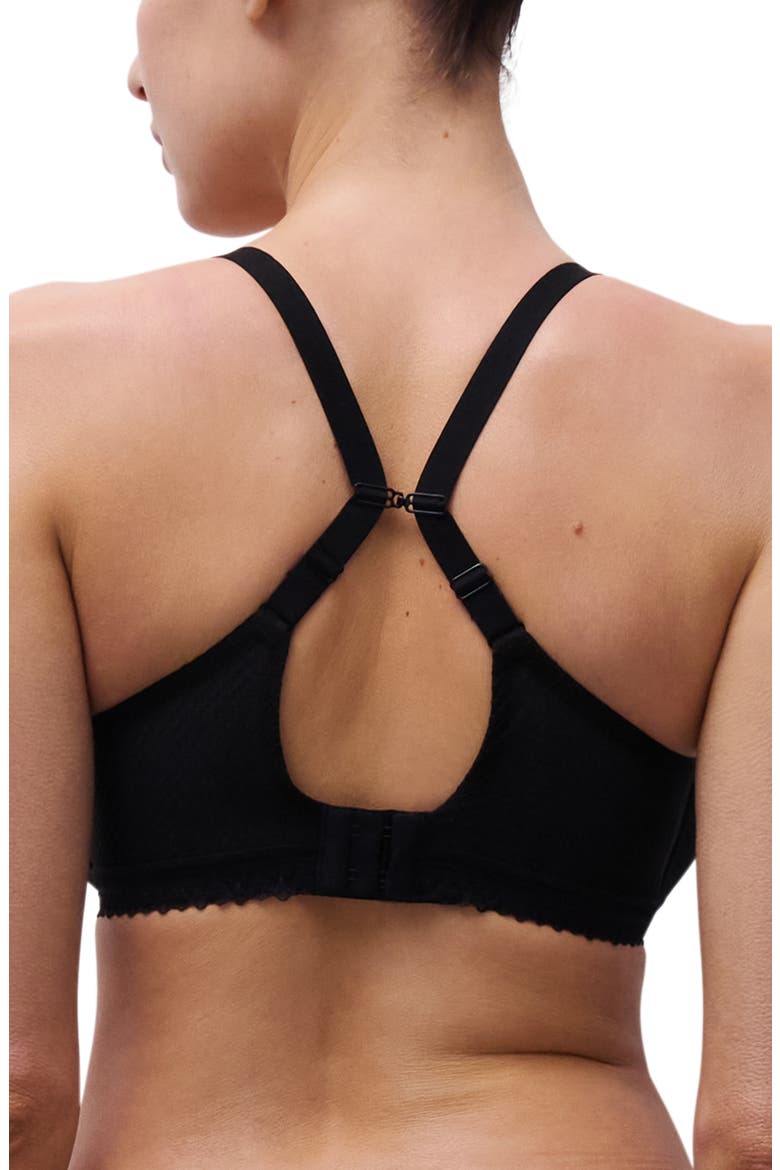 Lightweight Underwire T-Shirt Bra, Alternate, color, BLACK