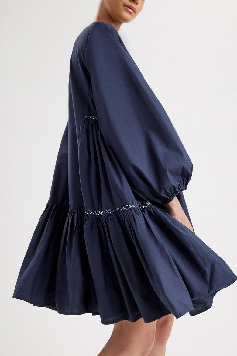 Byward Dress, Alternate, color, Navy
