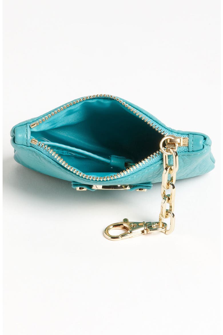 'Amanda' Coin Purse, Alternate, color, TURQUOISE