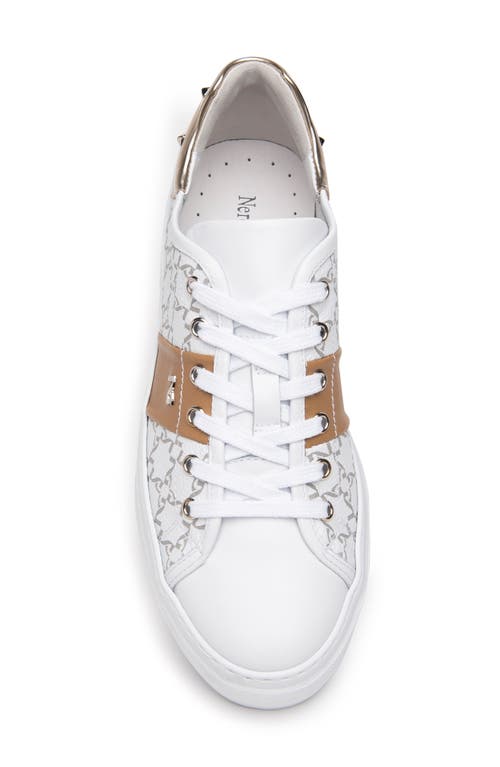 Nerogiardini Logo Print Platform Sneaker