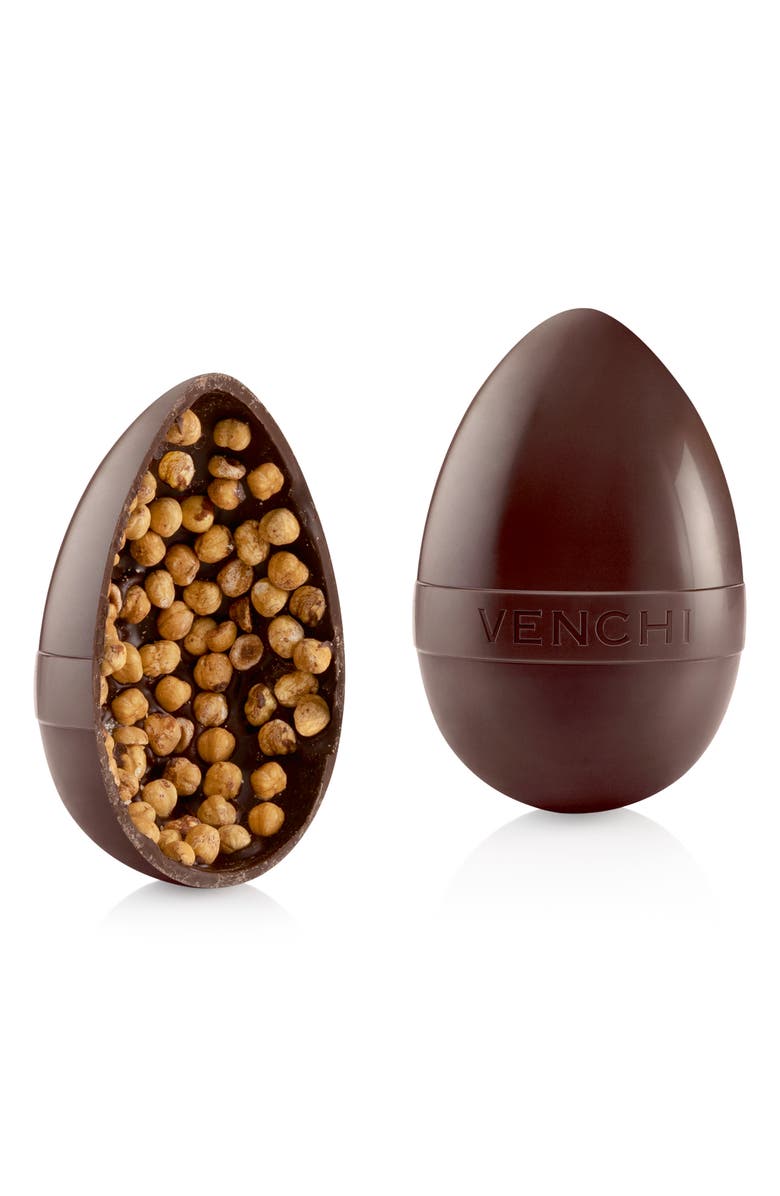 Venchi Easter Gran Gourmet 70% Extra Dark Hazelnut Egg, Alternate, color, 