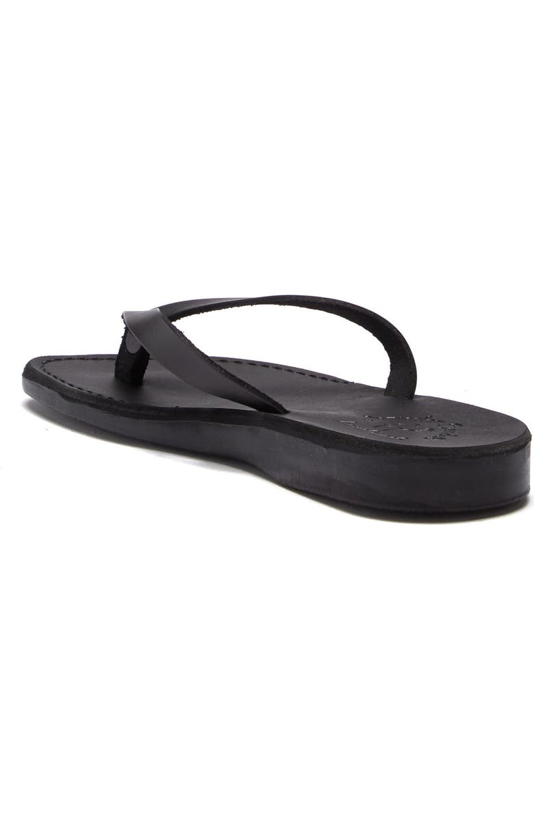 Jerusalem Sandals Jaffa Leather Flip Flop, Alternate, color,