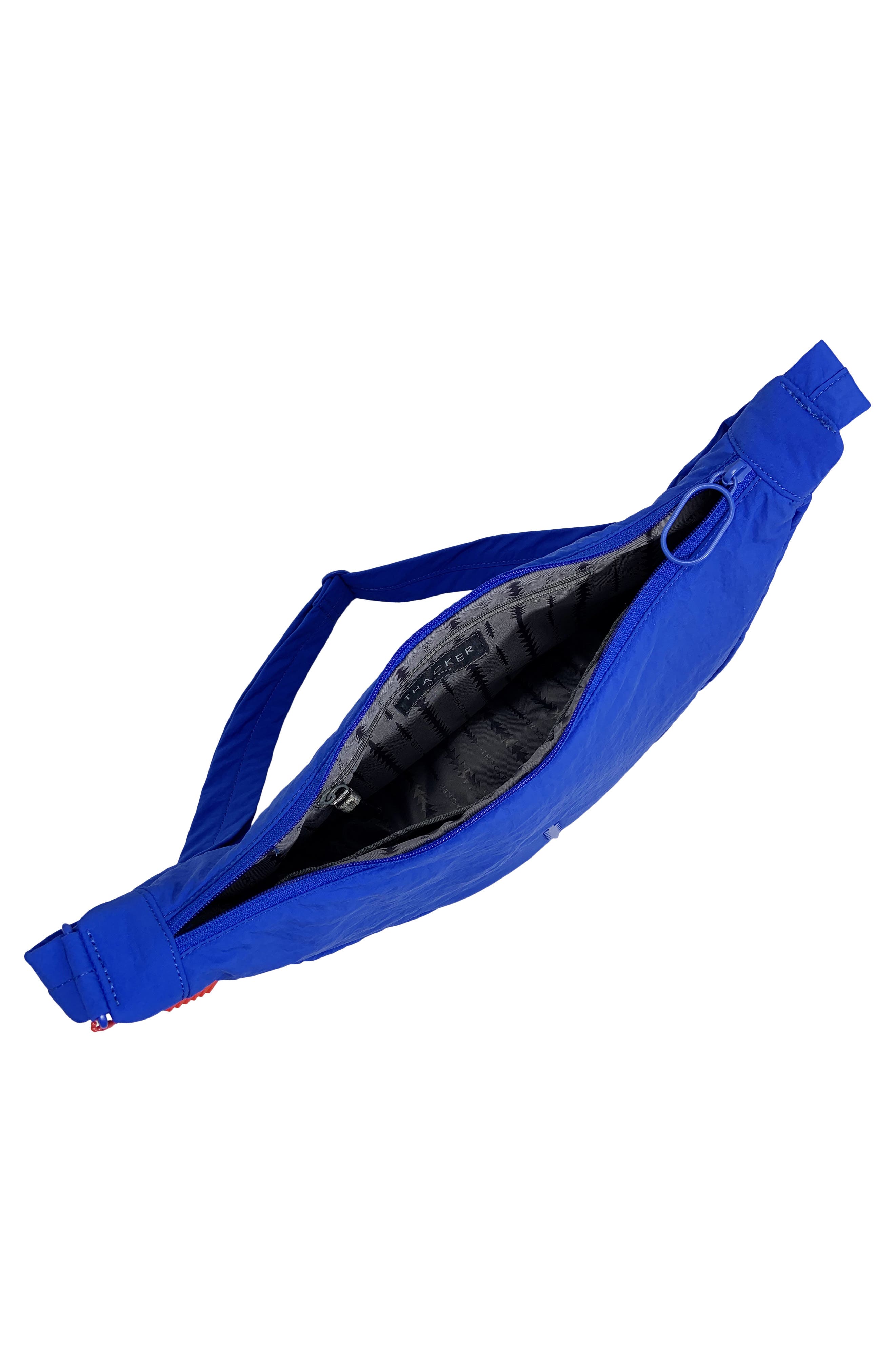 Cleo Large Crescent Crossbody Bag, Alternate, color, COBALT