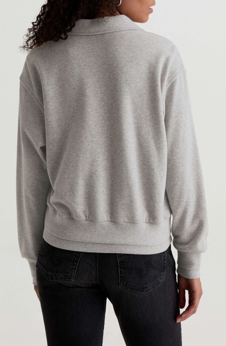 AG Carol Split Neck Knit Pullover, Alternate, color, 