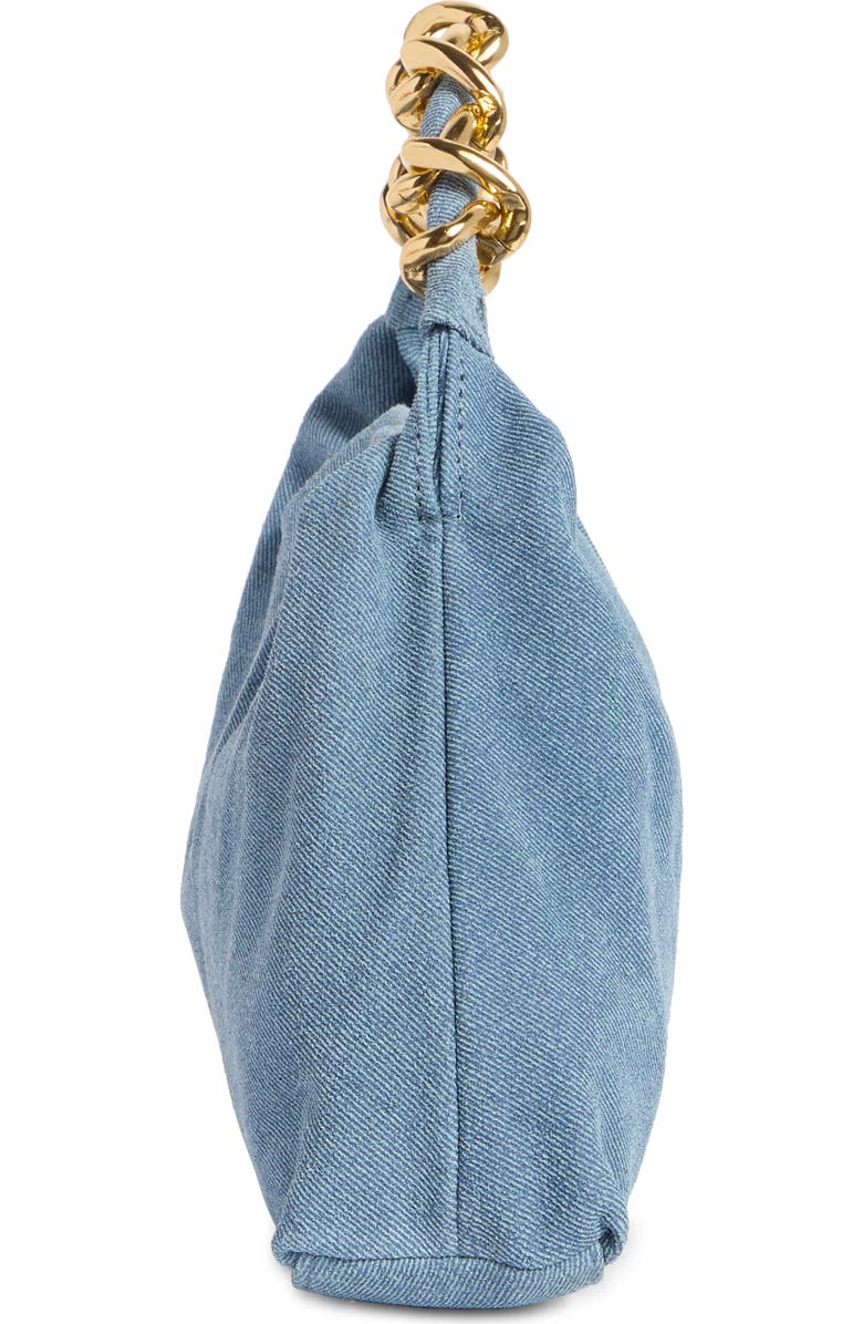 AIMEE Glow Top Handle Handbag, Alternate, color, Blue Denim