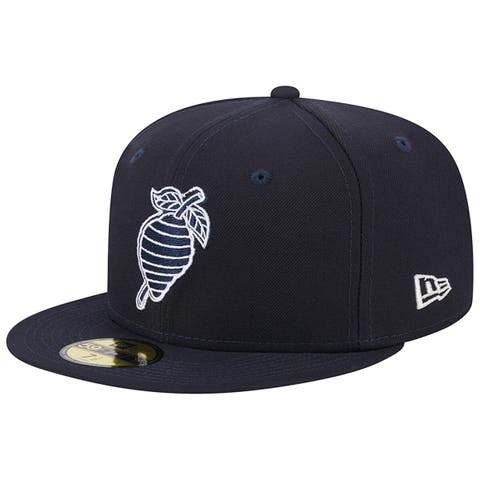 Men's New Era Navy Charlotte Knights Theme Nights Black Hornets  59FIFTY Fitted Hat