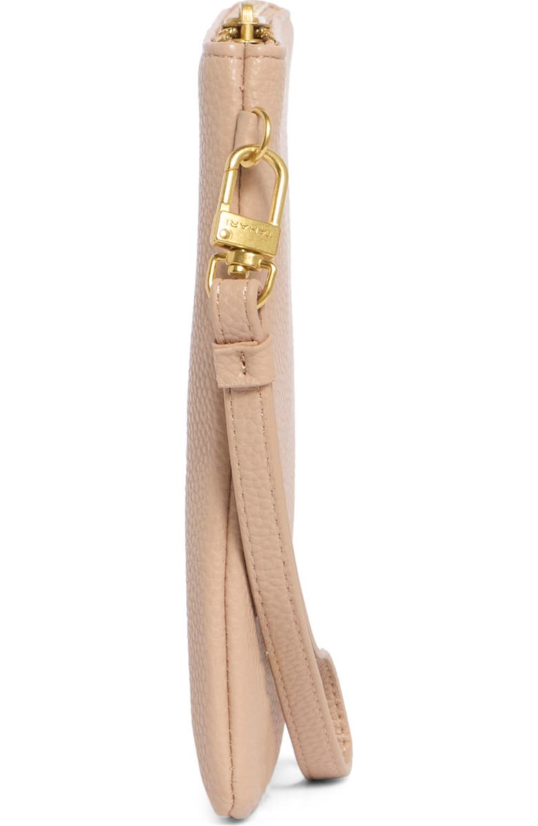 T Tahari Marty Clutch, Alternate, color, Wheat Block