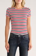 L'AGENCE Ressi Stripe T-Shirt