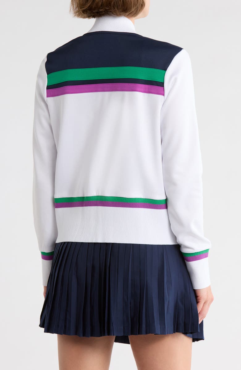 Original Penguin Crop Full Zip Sweatshirt, Alternate, color,