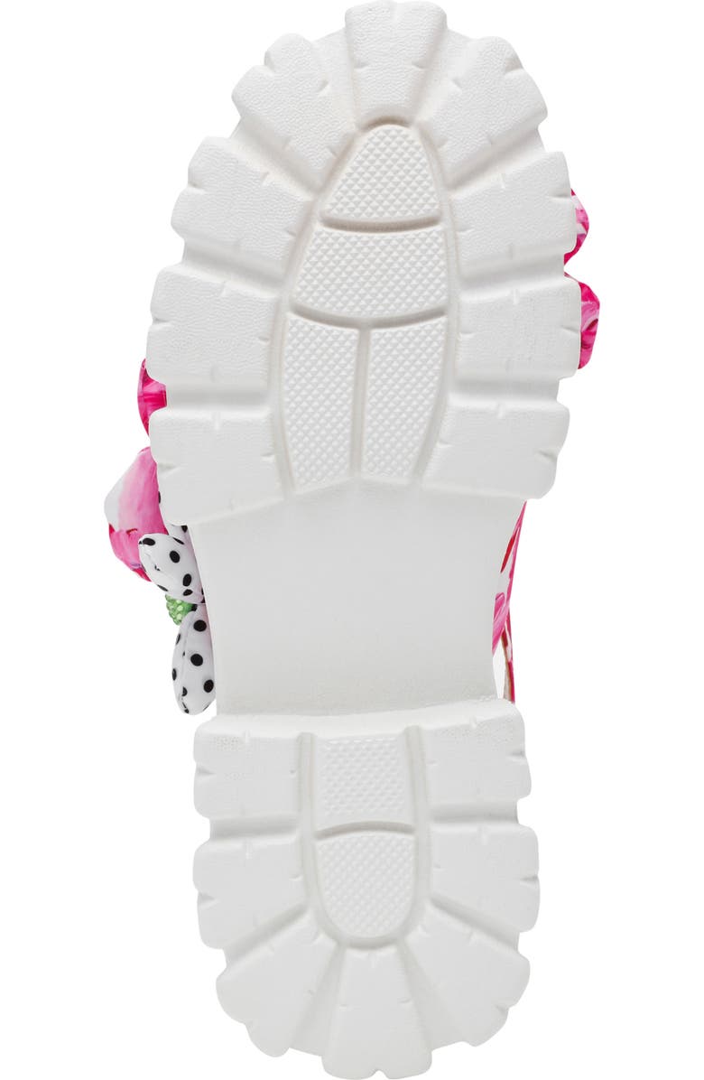 Betsey Johnson Serphina Platform Sandal, Alternate, color, Pink Multi